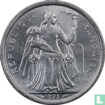 French Polynesia 1 franc 1975