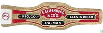 S. Seidenberg & Co's. Palmas - I.Lewis Cigar - MFG.Co.