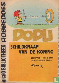 Dodu schildknaap van de koning