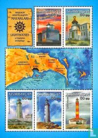 Lighthouses Absheron archipelago