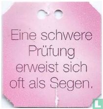 Eine schwere Prüfung erweist sich oft als Segen.