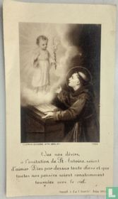 Que nos désirs à l'imitation de St-Antoine soient....