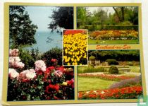 Southend-On-Sea. Jardin fleurit.