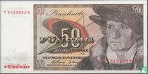 Bundesbank 50 D-Mark, 1960