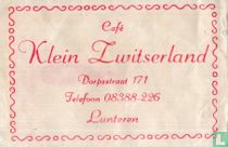 Café Klein Zwitserland