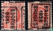 "BRUGGE 1928 BRUGES" 3c A+B acheter