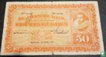 Dutch East Indies 50 Guilders (PLNI22.4c)