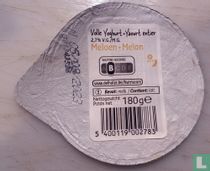 Yaourt entier  melon.(Delhaize)