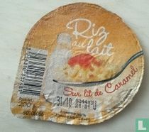 Riz au lait sur lit de caramel 200gr