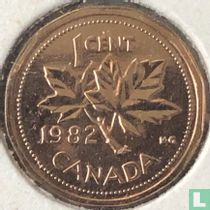 Canada 1 cent 1982