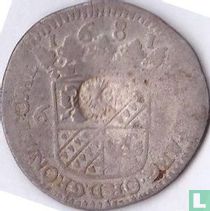 Groningen und Ommelanden 6 Stuiver 1681 "Rijderschelling"