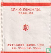 Xian Empress Hotel tea bags catalogue