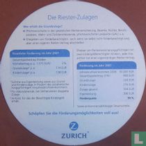 Die Riester Zulagen / Zurich