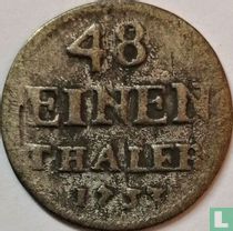Prusse 1/48 thaler 1733
