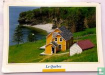  Le Québec maison côtiere  typique du Québec.