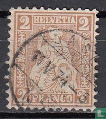 Seated Helvetia