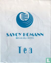 Savoy Homann Bidakara Hotel sachets de thé catalogue