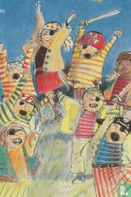 Boektoppers - Mieke van Hooft - Piratenfeest