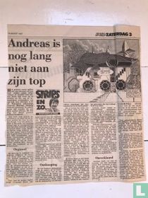 Andreas is nog lang niet aan zijn top