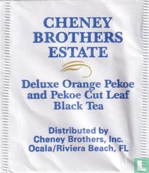 Cheney Brother Estate tea bags catalogue