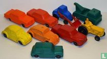 Matériau : vinyle catalogue de voitures miniatures