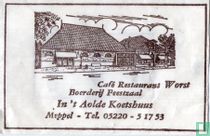 Café Restaurant Worst Boerderij Feestzaal