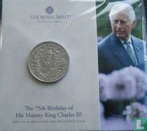 Royaume-Uni 5 pounds 2023 (folder) "75th Birthday of King Charles III"