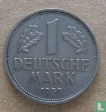 Germany 1 mark 1950 (F) for sale