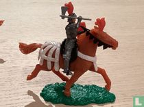 Knight with ax on horseback