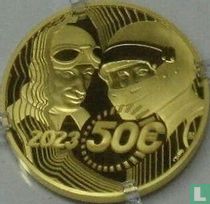 France 50 euro 2023 (PROOF - gold) "Centenary of the 24 Hours of Le Mans"