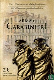 Italy 2 euro 2014 (folder) "200th Anniversary of Foundation of the Carabinieri"