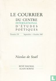 Le Courrier du Centre International d'Études Poétiques 175