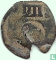 Spain 4 maravedis 1684