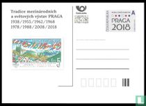 Exposition de timbres Praga 2018