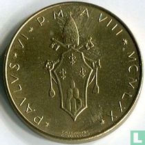 Vatikan 20 Lire 1970