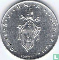 Vatican 10 lire 1973