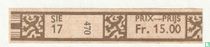 SIE 17 470 - Prix-Prijs Fr. 15.00