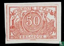 Chiffres blancs sur fond ligné