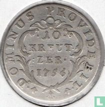 Berne 10 kreutzer 1756
