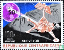 Moon travel with overprint