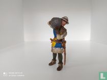 Knight with large stone