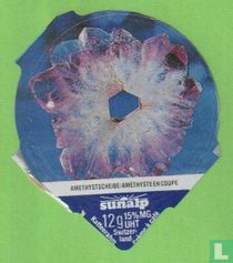 Amethystscheibe/Améthyste en coupe