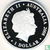 Australie 1 dollar 2008 (BE) "50 years Christmas Island as Australian territory"