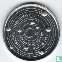 Türkei 1 Kurus 2022 "Merkur"