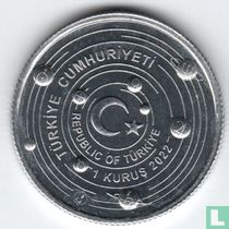 Türkei 1 Kurus 2022 "Mars"