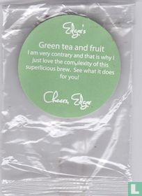 Green tea and fruit