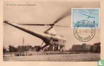 Service de vol par courrier en hélicoptère