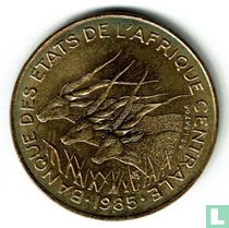 Central African States 10 francs 1985