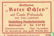 Gasthaus Roter Ochsen - Peter Leibfried