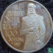 Autriche 100 schilling 1997 (BE) "130th anniversary Death of Emperor Maximilian"
